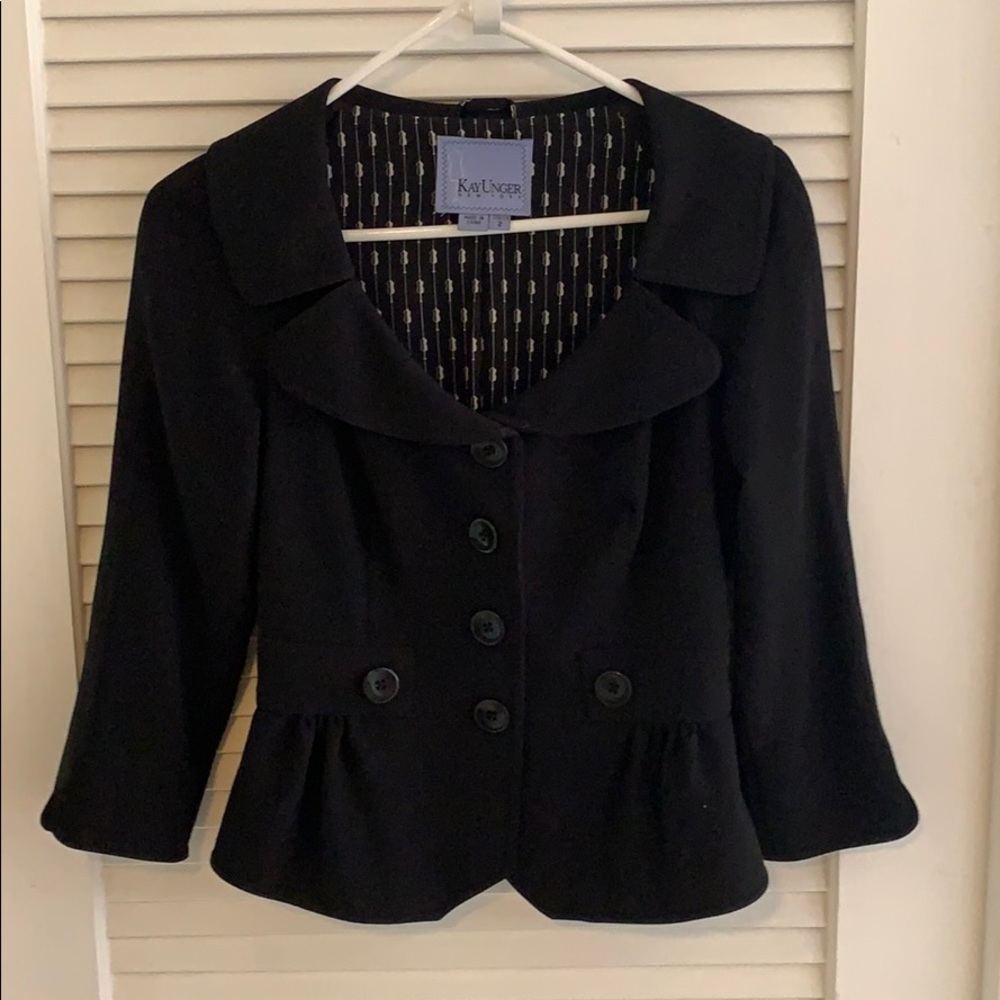 Navy blazar by Kay Unger